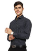 Men's Shirt Dot Pattern Cotton (Black)