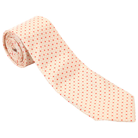 Horky Buy Online Men's Necktie Checkered Pattern Design (Pink)